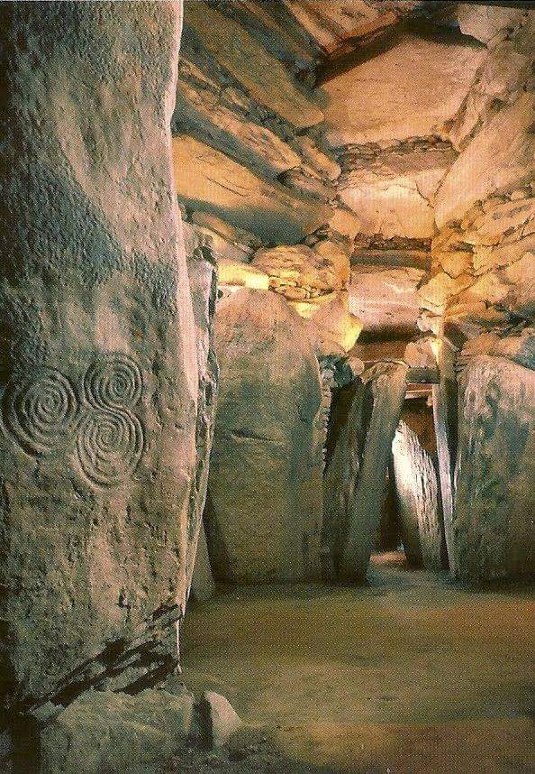 Inside Newgrange