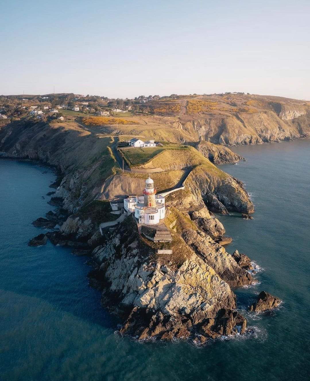 Lighthouse at Howth Cliff Walk